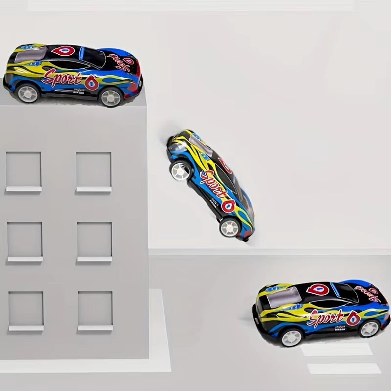 Lot de 10 Mini Voitures à Inertie – Modèles Diecast en Alliage et Plastique | Jouets de Course pour Enfants, Cadeau d’Anniversaire