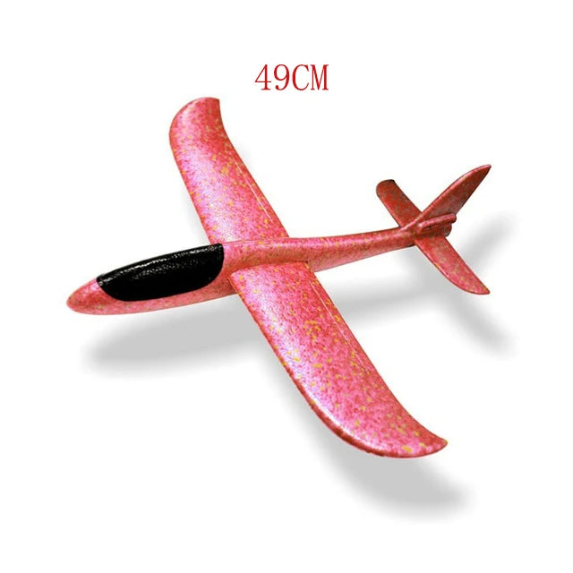 Avion Planeur en Mousse EPP 49CM – Jouet Volant Extérieur, Planeur Durable, Jeu Amusant pour Enfants, Cadeau Idéal Plein Air