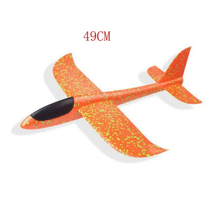 Avion Planeur en Mousse EPP 49CM – Jouet Volant Extérieur, Planeur Durable, Jeu Amusant pour Enfants, Cadeau Idéal Plein Air