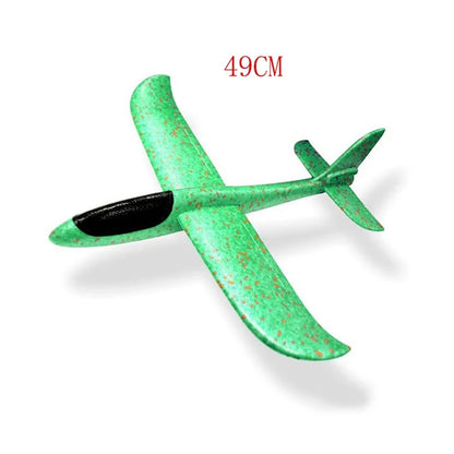 Avion Planeur en Mousse EPP 49CM – Jouet Volant Extérieur, Planeur Durable, Jeu Amusant pour Enfants, Cadeau Idéal Plein Air