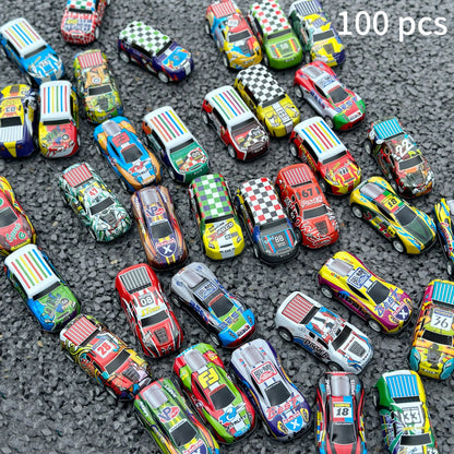 Lot de 10 Mini Voitures à Inertie – Modèles Diecast en Alliage et Plastique | Jouets de Course pour Enfants, Cadeau d’Anniversaire