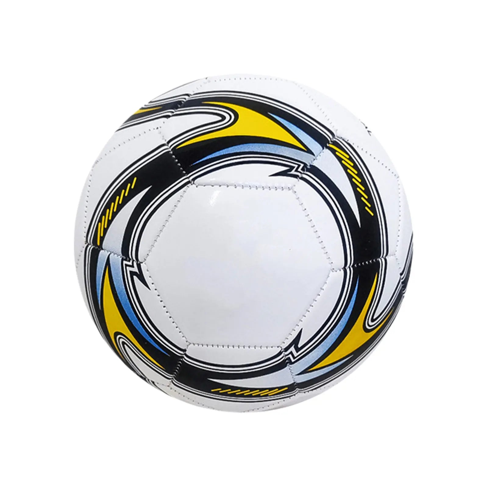 Ballon de Football Taille 5 – PVC Résistant, Anti-Dérapant et Sans Couture, Idéal Entraînement & Match en Plein Air