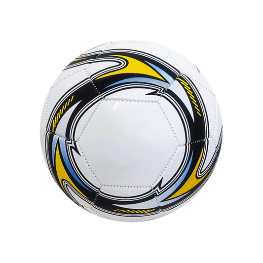 Ballon de Football Taille 5 – PVC Résistant, Anti-Dérapant et Sans Couture, Idéal Entraînement & Match en Plein Air
