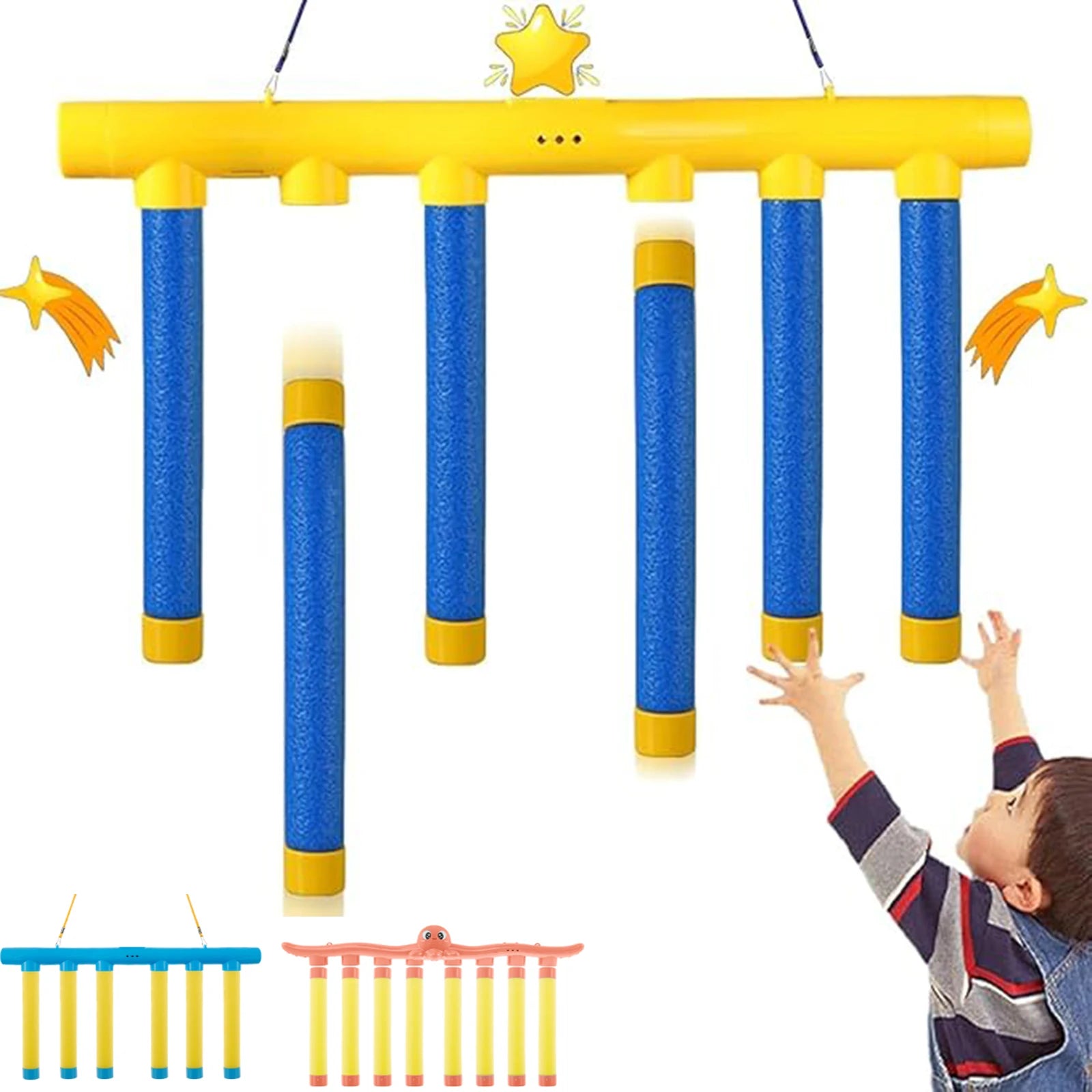 Jeu de bâtons chute rapide – Jouet éducatif interactif parent-enfant | Développe réflexes, vitesse et coordination | Jeu sportif amusant pour enfants